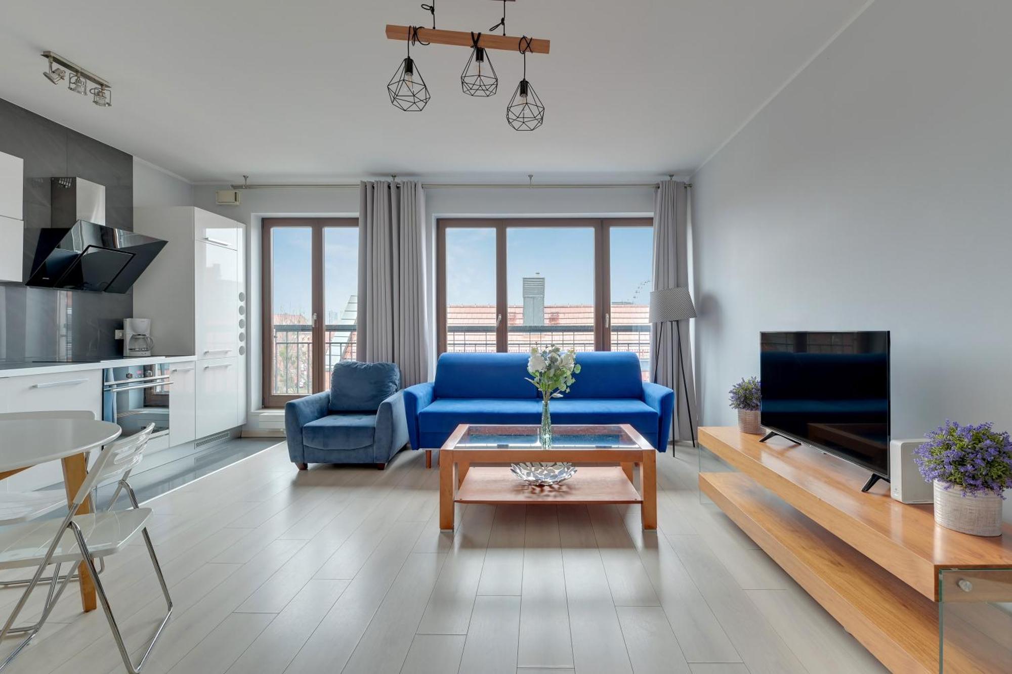 شقة Blue Mandarin Marina غدانسك الغرفة الصورة